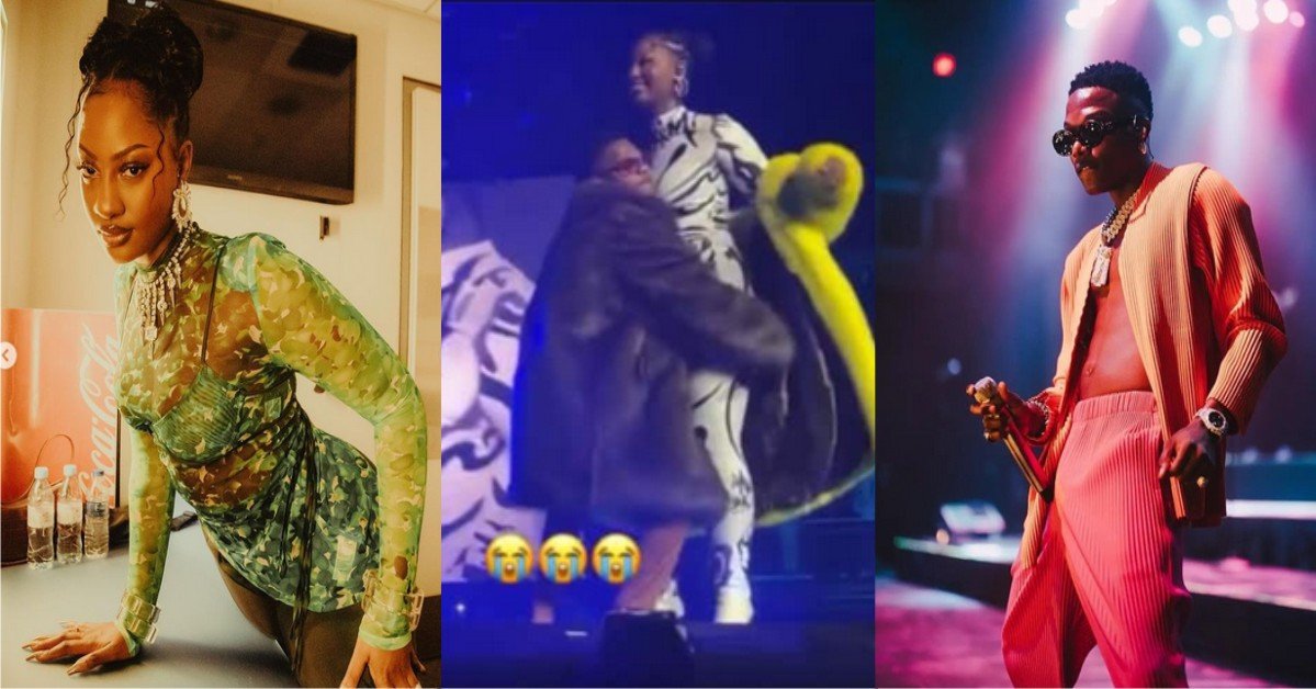 VIDEO: Tems Addresses Controversial Video With Wizkid At The O2 Arena