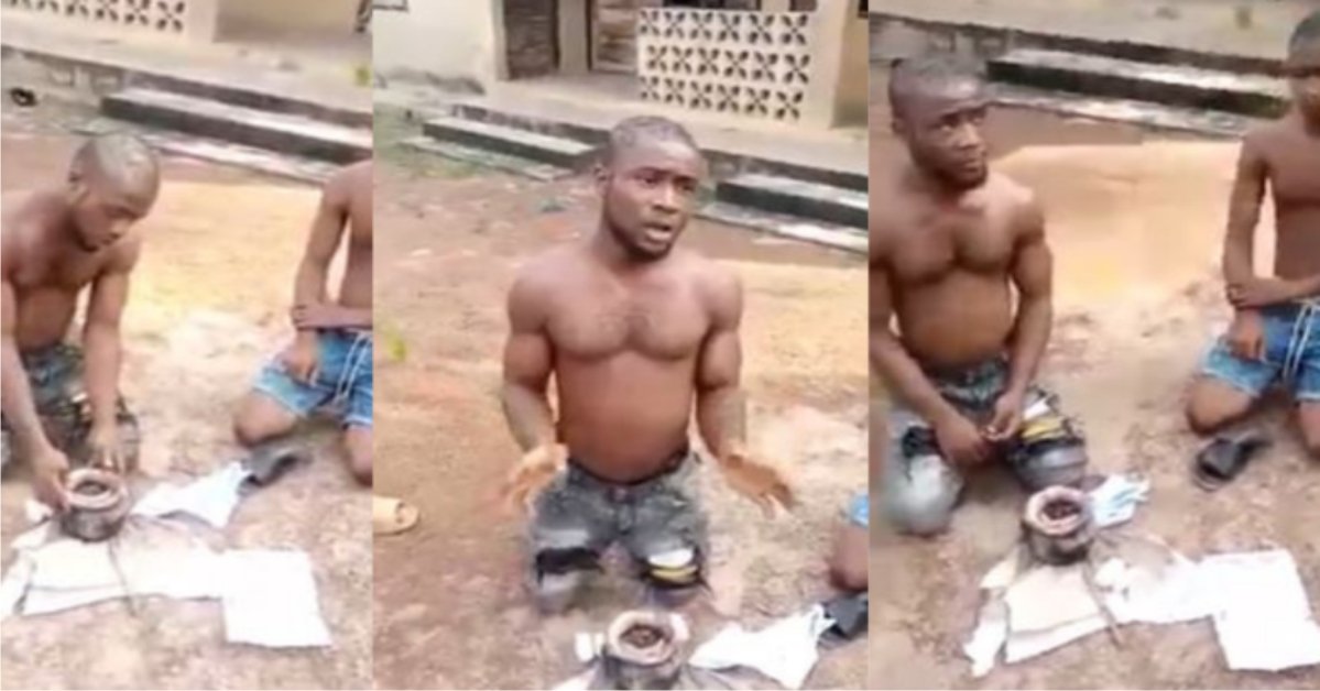 We Use Their Private Part to Prepare Our Charms for Money After Making Love With Women -Two Yahoo Boys Confess