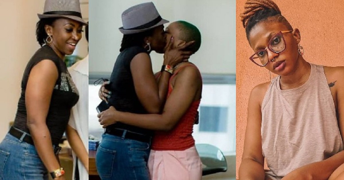 Photo of Kate Henshaw and actress Nse Ikpe Etim’s lesbian sister K1ssing sparks reactions