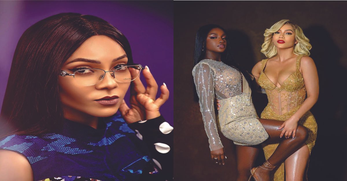 "Look At My Wife" - Maria Admonishes As She Poses With Saskay (Photos)