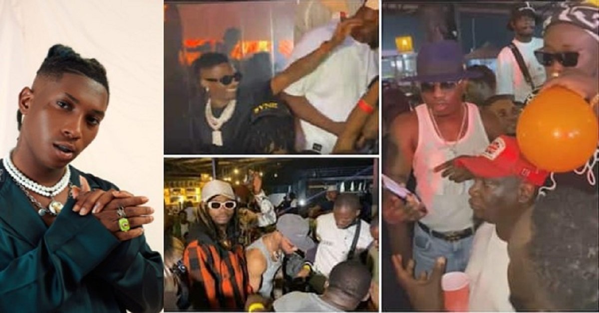 Wizkid, Zlatan, and Others Celebrats With Bella Shmurda on His 26th Birthday (Video)