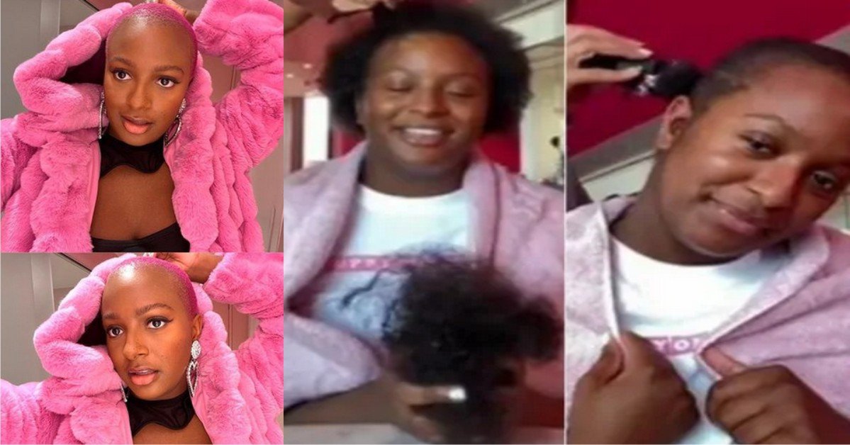 "Going bald was a scary and bold move" - DJ Cuppy