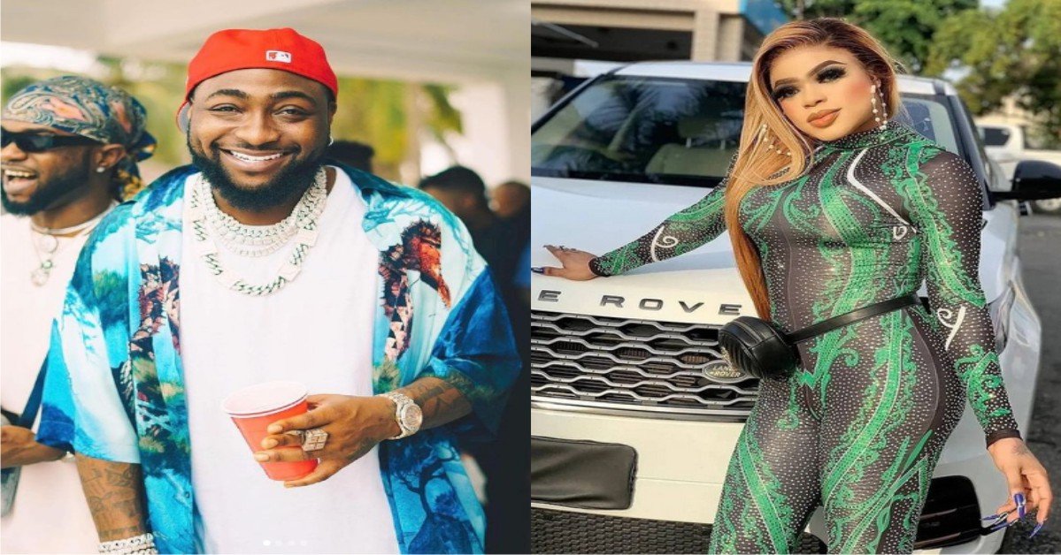 'He Is Took Kind To People' – Bobrisky Appreciates Davido