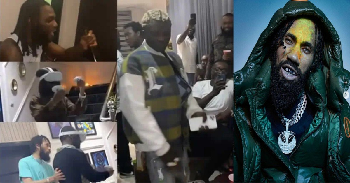 VIDEOS: Phyno Hosts Timaya, Burna Boy, Portable, Peruzzi, Others At His House