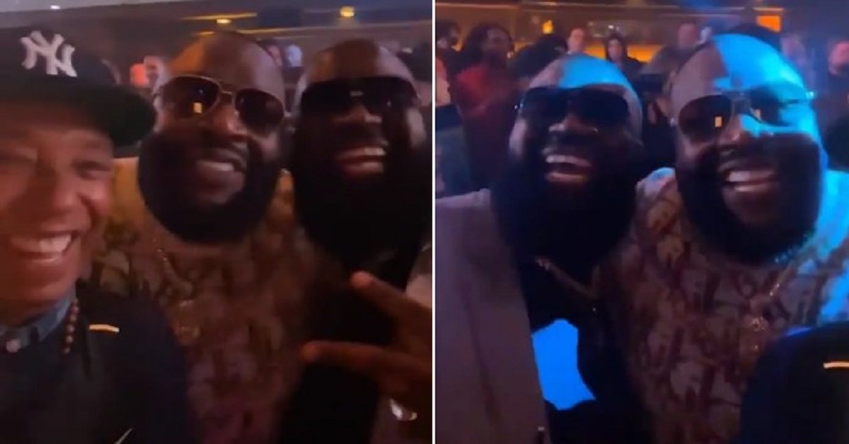 Who is the real Rick Ross? – Fans react to video of US rapper, Rick Ross meeting his look-alike (Video)