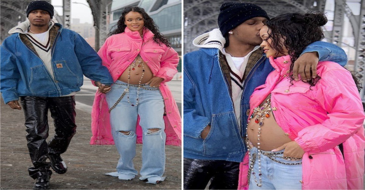 Singer, Rihanna Is Pregnant Expecting First Baby With A$AP Rocky