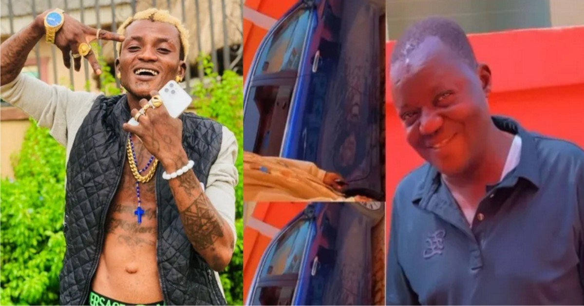 Singer Portable Gifts His Dad Abrand New Car (Video)
