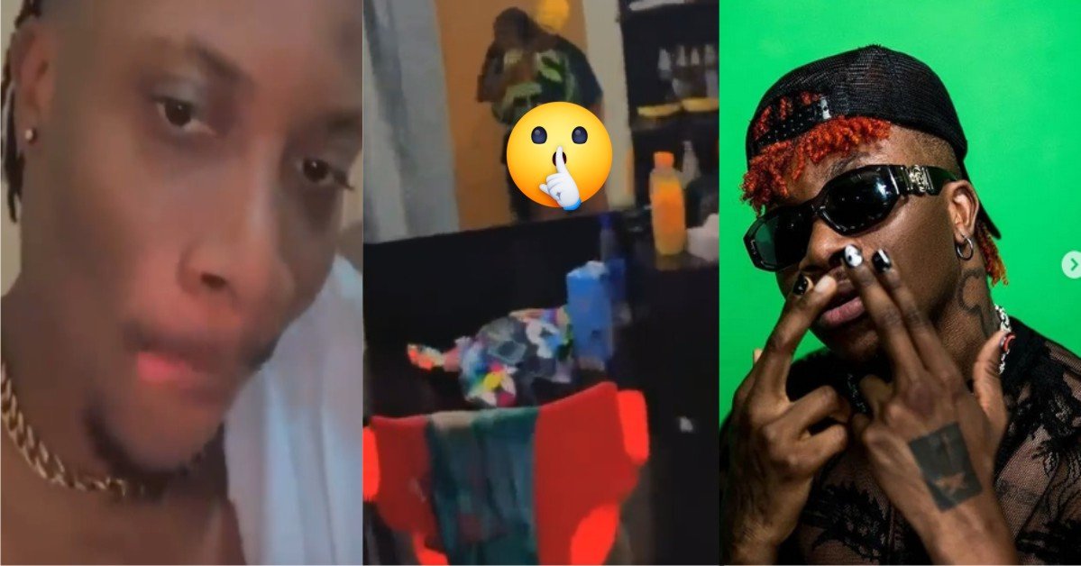 LEAKED TAPE: Another Video Of Oxlade Displaying His 'Gbola' Surface Online