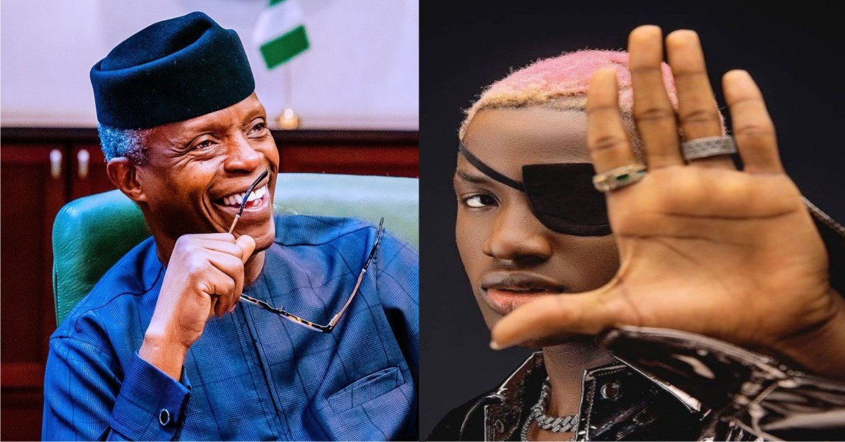 Vice President, Yemi Osinbajo Spotted Singing Ruger's “Dior", Nigerians React (Video)