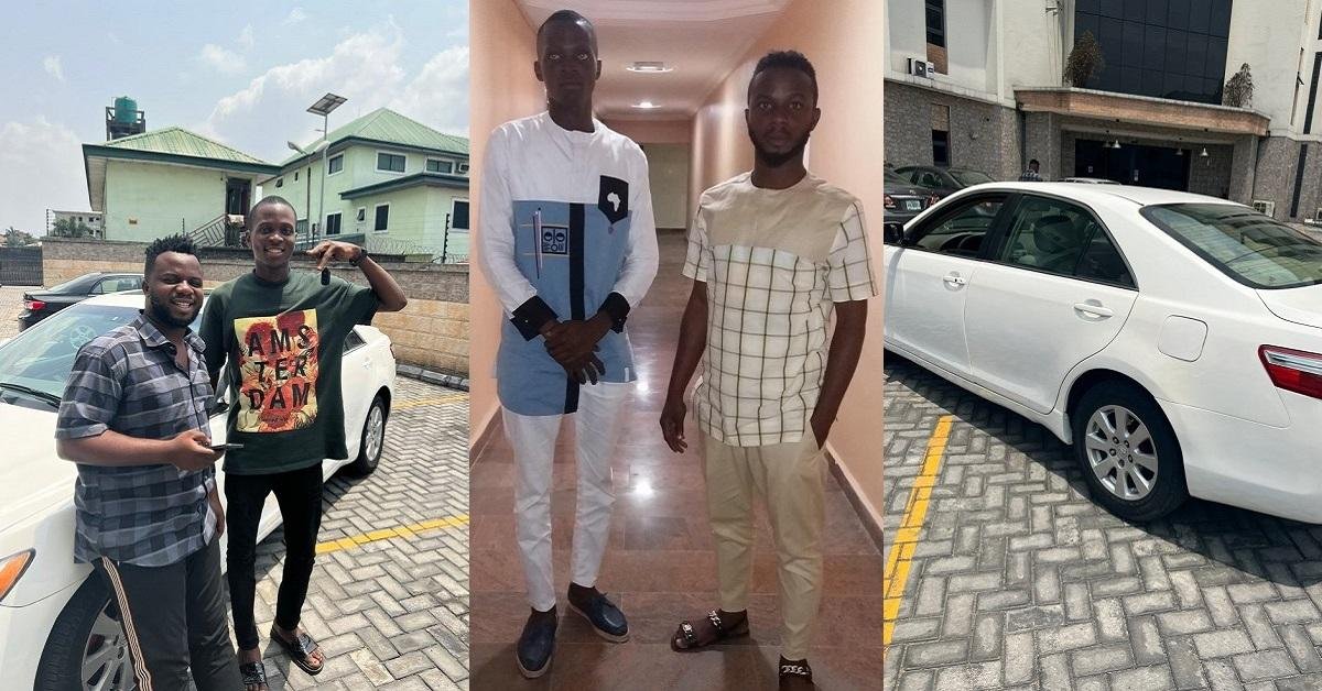 Comedian, Sabinus Buys a Brand New Car For His Childhood (video)