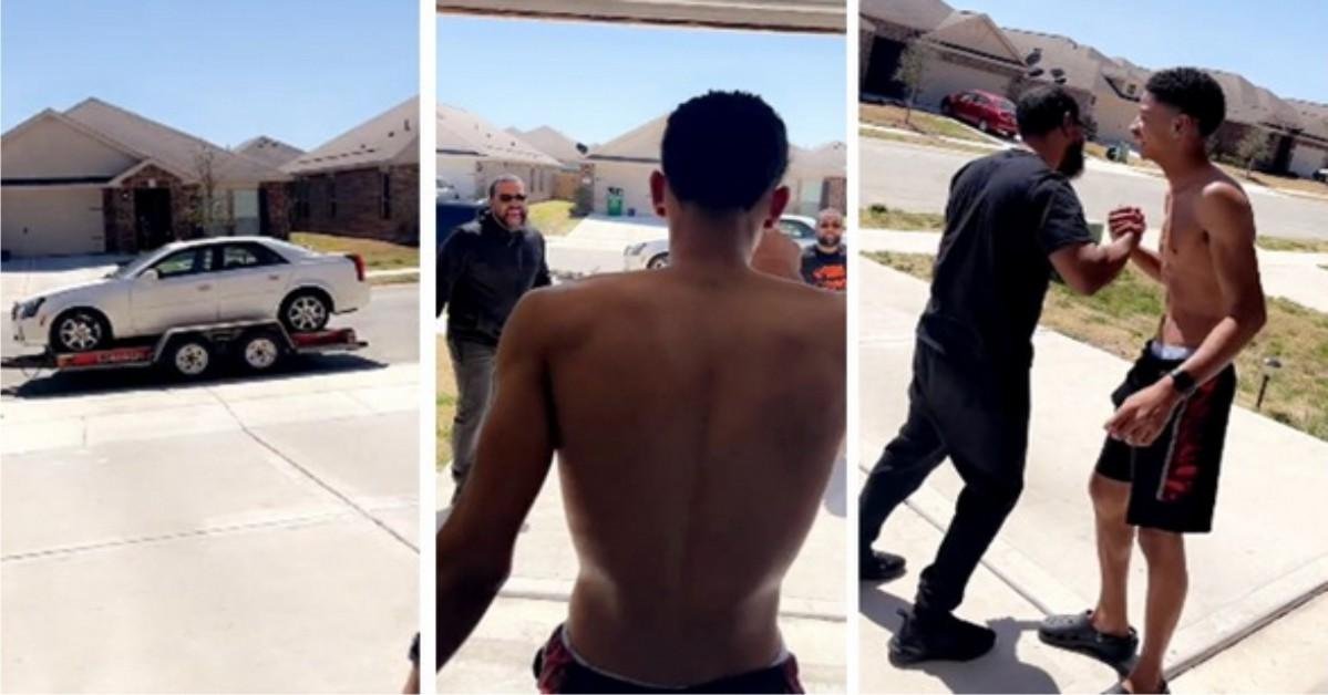 Former Inmate Fulfils Promise By Buying Car For His Son After 18 Years In Jail (Video)