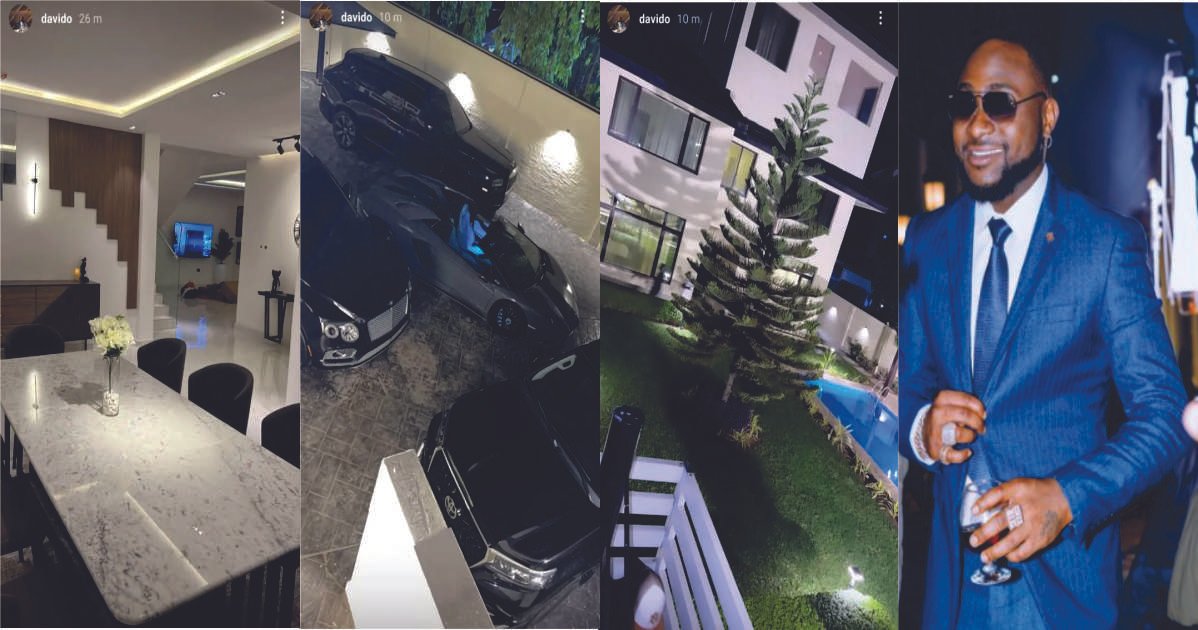 Davido Shows Off His Banana Island Home - Interior And Exterior (Photos)