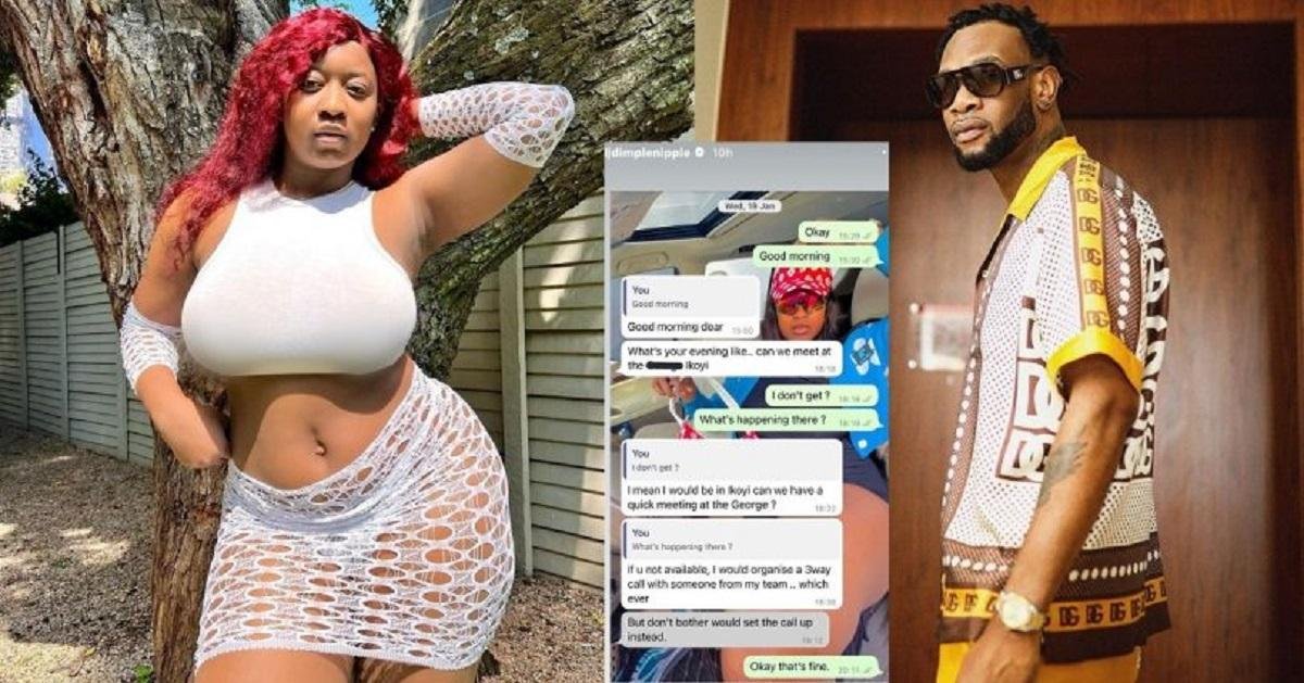 Female DJ calls out singer, DPrince for blocking her after she allegedly refused to meet him at an hotel