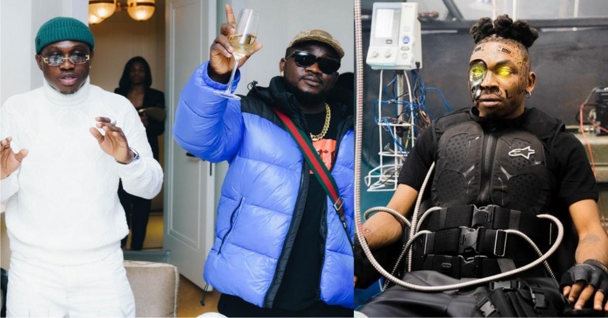 Zlatan Ibile, Kogbagidi, Oyemykke Others Attends Mayorkun's Birthday Party In London(Video)