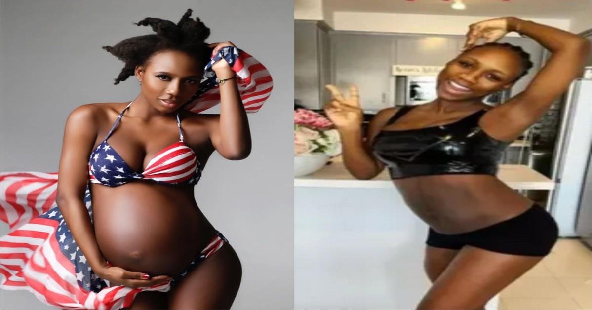 Dancer Korra Obidi Shows Off Flat Belly Barely Four Days After Giving Birth To Daughter, Athena (Photos)