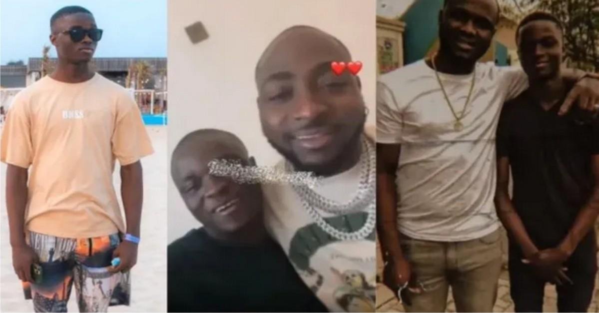 Davido Expresses Excitement As Late Obama DMW Son Pays Him A Visit (Video)
