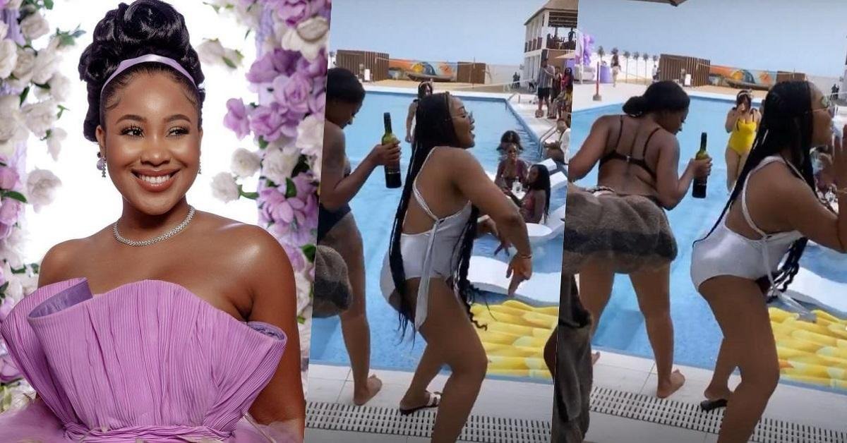 "Erica be like person wey get belle..." Clips from Erica’s Birthday Party Sparks Pregnancy Speculations (Video)