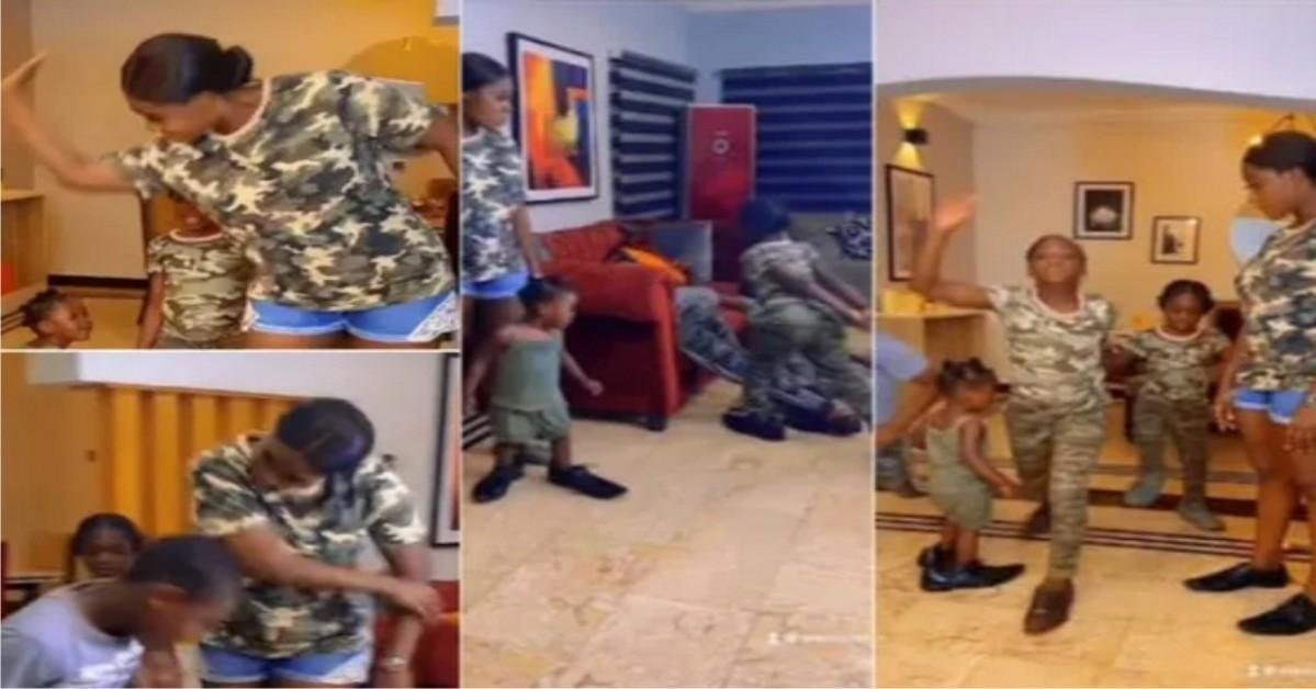 “I teach, love and discipline my kids” – Actress Mercy Johnson