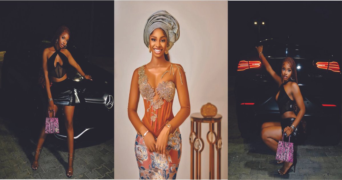"Where this small girl see money" Netizen Criticize Iyabo Ojo’s daughter, Ajoke After She Acquires a GLE Benz (VIDEO)