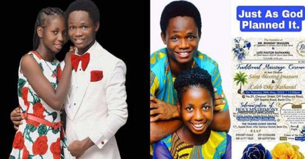 ‘These Are Kids’ | A Nigerian Pastor Pre-Wedding Pictures Sparks Reactions