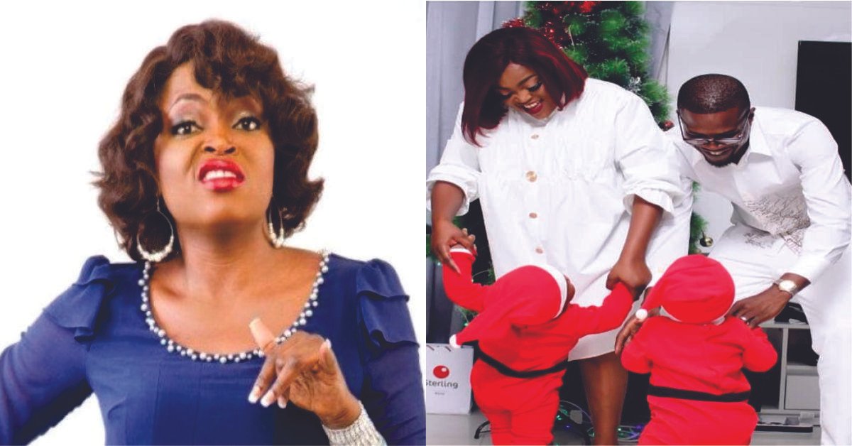 Why I’m Hiding My Twins Faces – Actress Funke Akindele Finally Reveals