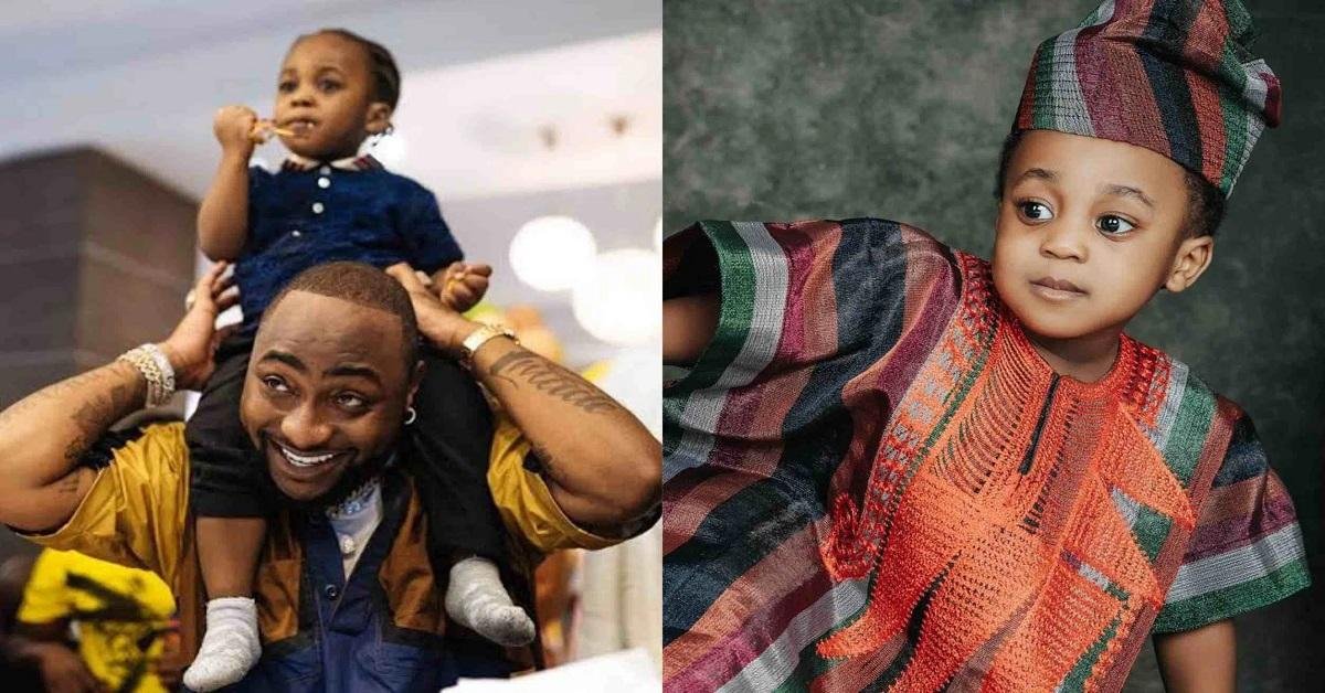 "Automatic Billionaire" Davido Calls His Son, Ifeanyi As He Watch Him Sleep