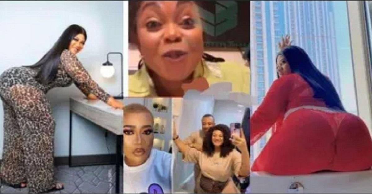 “That Kind of Nkechi’s yansh is meant for Atiku and you climbed it without money, how did you do it?” – Lady Lambast Opeyemi (Video)