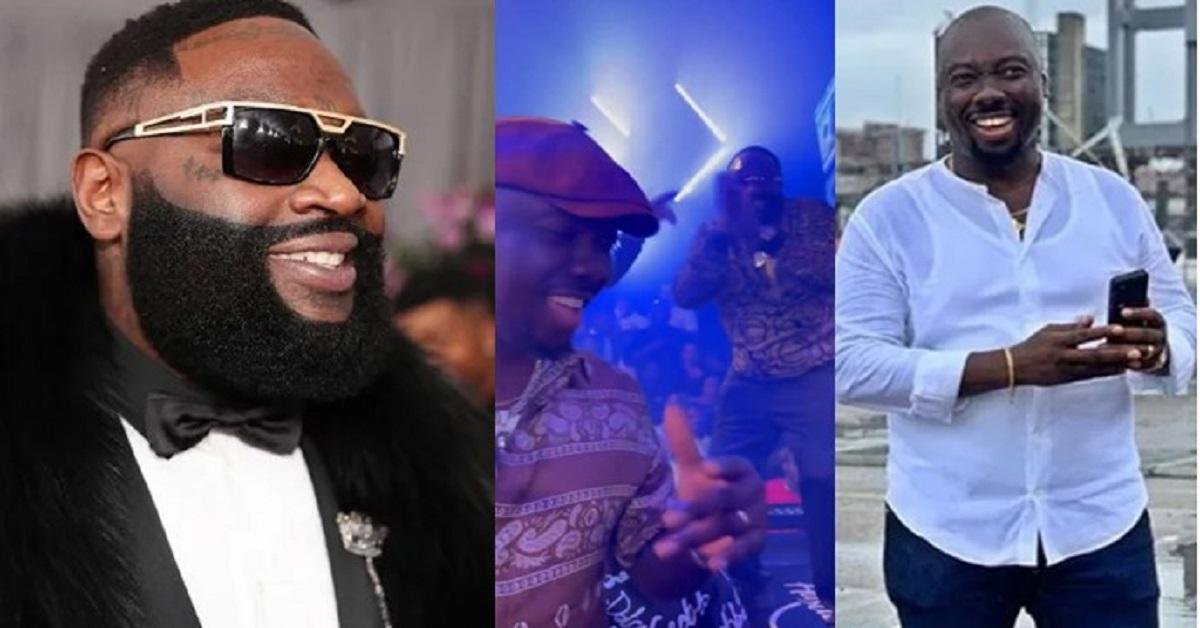 Obi Cubana links up with Rick Ross in Abuja (Video)