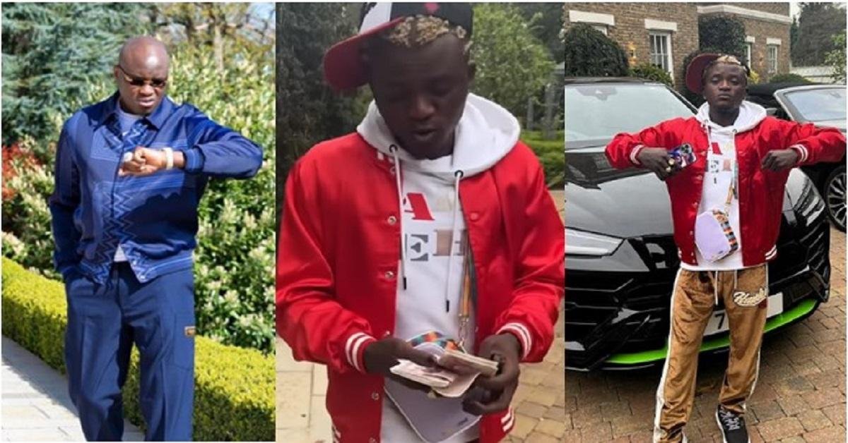Singer, Portable receives £3,000 cash from Pastor Tobi Adegboyega in UK