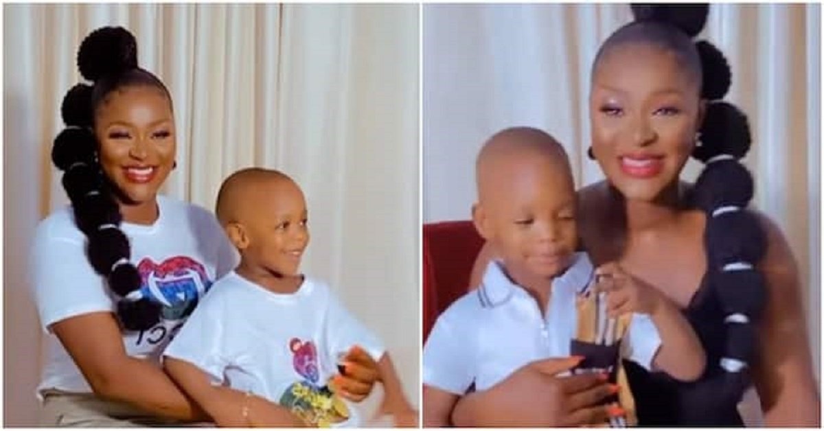 God Gave Me A Boy When Scan Said It Was A Girl: Chacha Eke Shares Miraculous Details About Son’s Birth As He Clocks 3