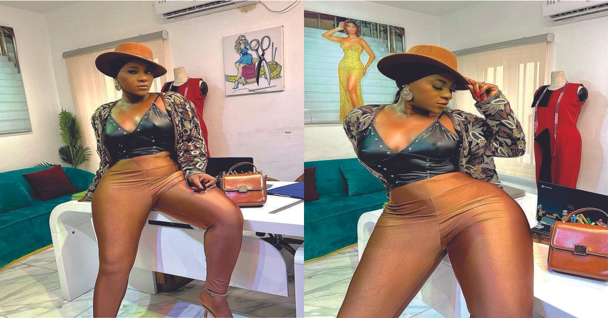 Frederick Leonard, Georgina Ibeh & Others React As Destiny Etiko Shows Off Figure 8 In New Photos