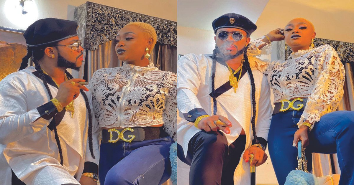 Photos: "Couple Wey Don Do Bad Things Together '' Lizzy Gold Reveals, as She Shared Bonny and Clyde Photos