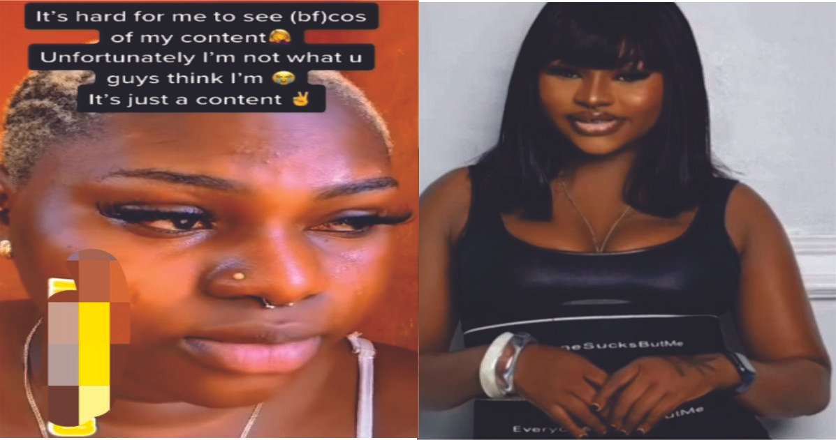 “It’s Hard for me to find a Boyfriend Because of the Content I post on Instagram... – Self Acclaimed Presido of Oloshos in Nigeria Mandy kiss Cries out
