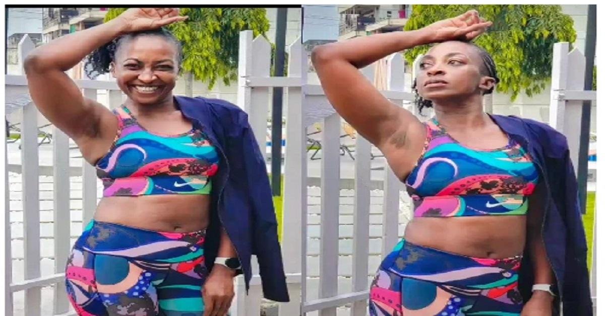 50-year-old Kate Henshaw Flaunts Her Lovely Physique After Her Workout Sessions (Video)