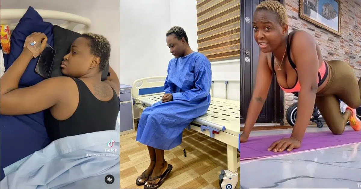 Blessing Okoro Undergoes Body Enhancement Surgery Weeks After Condemning It (VIDEO)