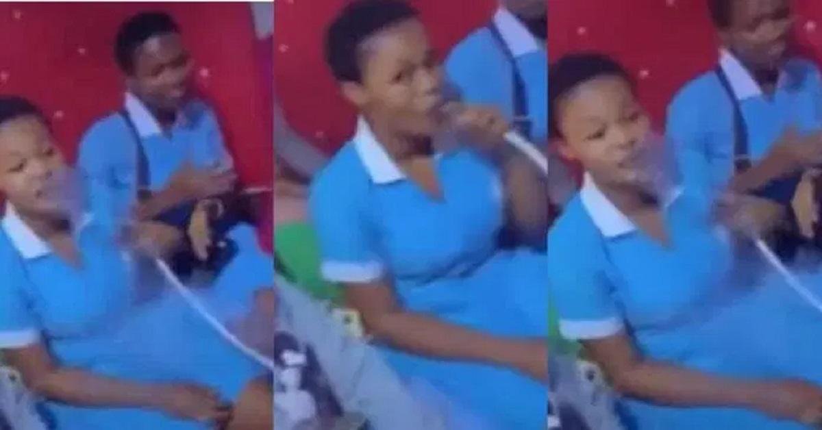 Secondary School Students Of Sunyani SHS Allegedly Suspended After Video of Them Heavily Smoking Shisha Went Viral