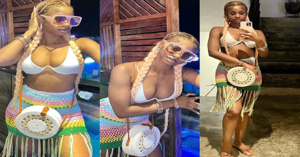 Iyabo Ojo's 21 Year Old Daughter, Priscilla Shares New Photos At The Beach Chilling