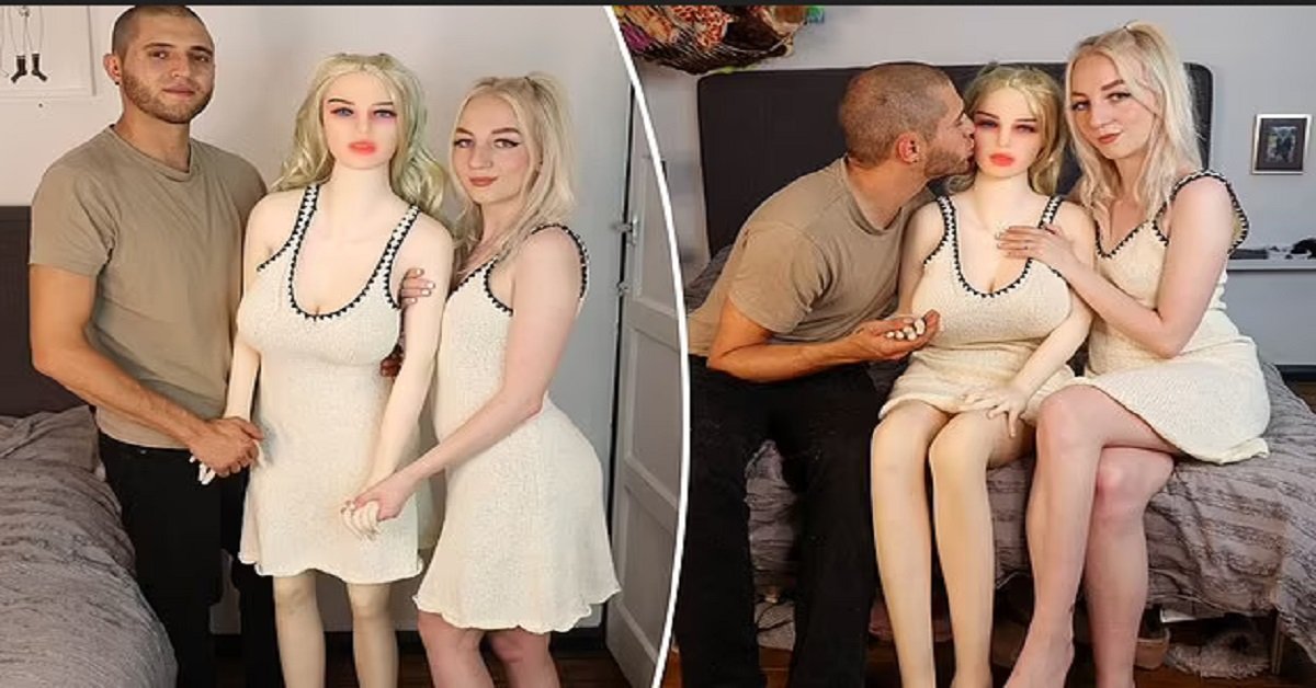 Woman buys a s3.x do.ll that looks exactly like her for her boyfriend after getting tired of his high l1bi.do (photos)