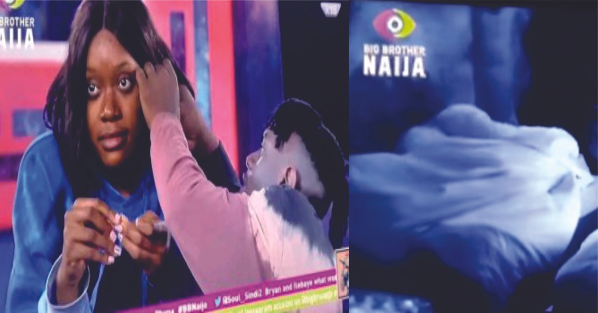 #BBNaijaS7: Watch Bryann Cuddle Daniella All Through The Night (Video)