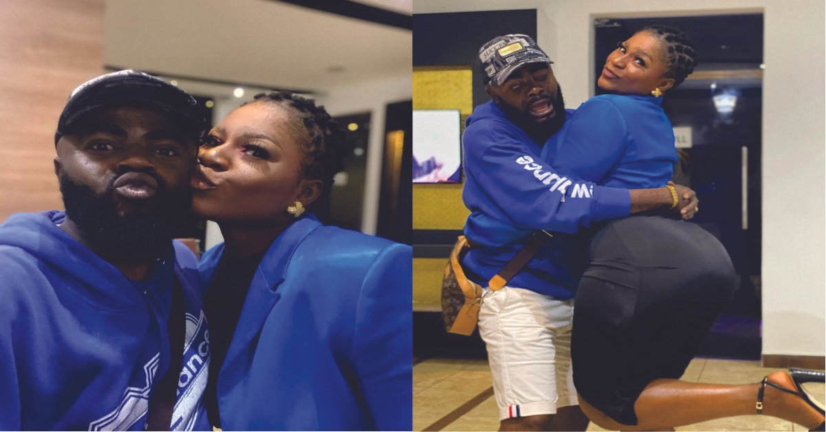 Chief Imo Seen Kissing and Grabbing Destiny Etiko's Waist - Sparks Reactions (Photos)