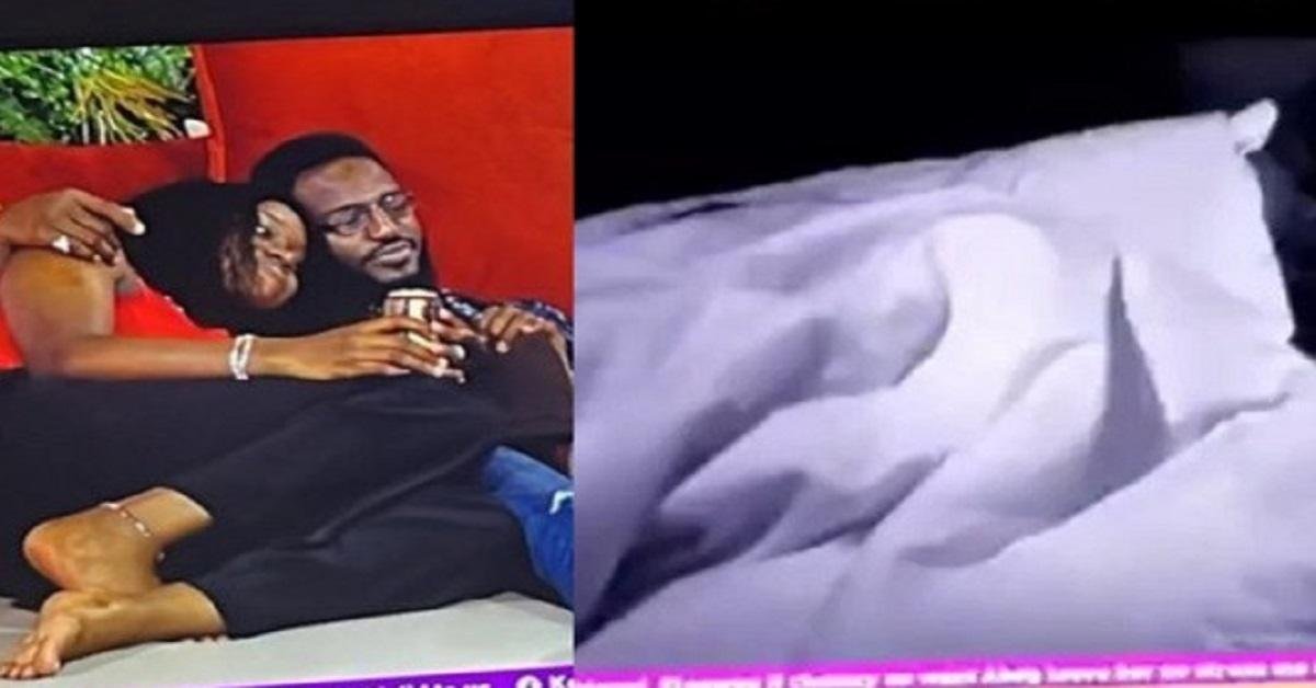 BBNaija: Daniella And Khalid 'Goes Deep' Under The Duvet Again, For The Fouth Time (Video)