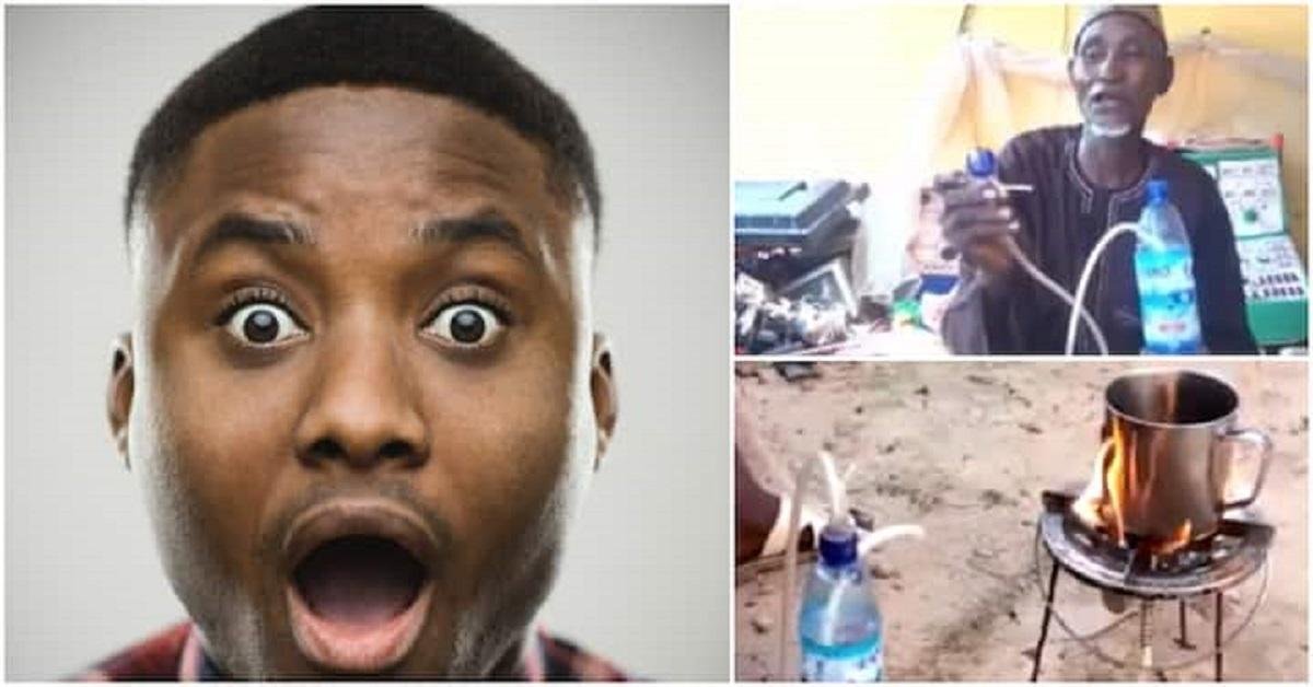 Is this Possible: 67 Years Old Nigerian Man Invents Stove That Uses Water to Cook
