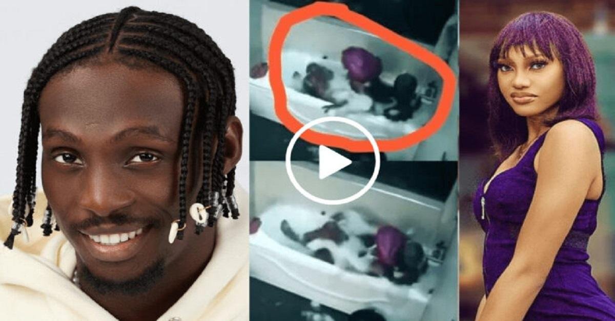 Video of Chomzy and Eloswag Getting Intimate In The HOH Bathroom Goes Viral - Spark Reactions