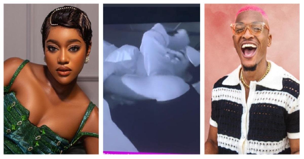 “He finge*red her” – Fans react to Beauty steamy moment with Groovy (Video)