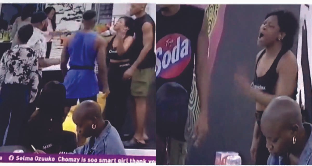 BBNaija: "You Will Soon Leave The House" Moment Sheggz Provoked Phyna To A Fight (Video)
