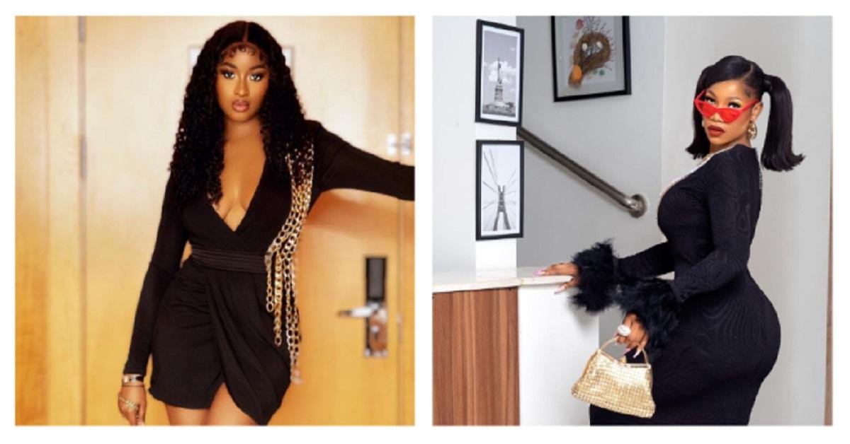 #BBNaija: Beauty’s Disqualification: Tacha trolls Kim Oprah