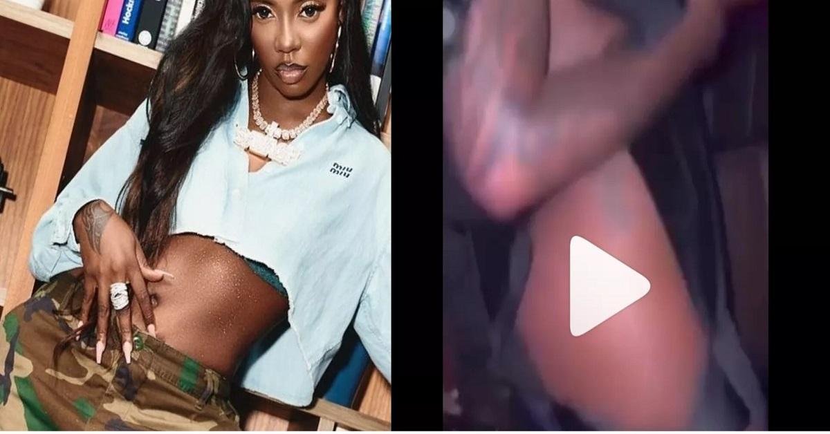 Tiwa Savage Goes Completely N@ked Again - Wear Outfit Completely Exposing Her Assests (Video)
