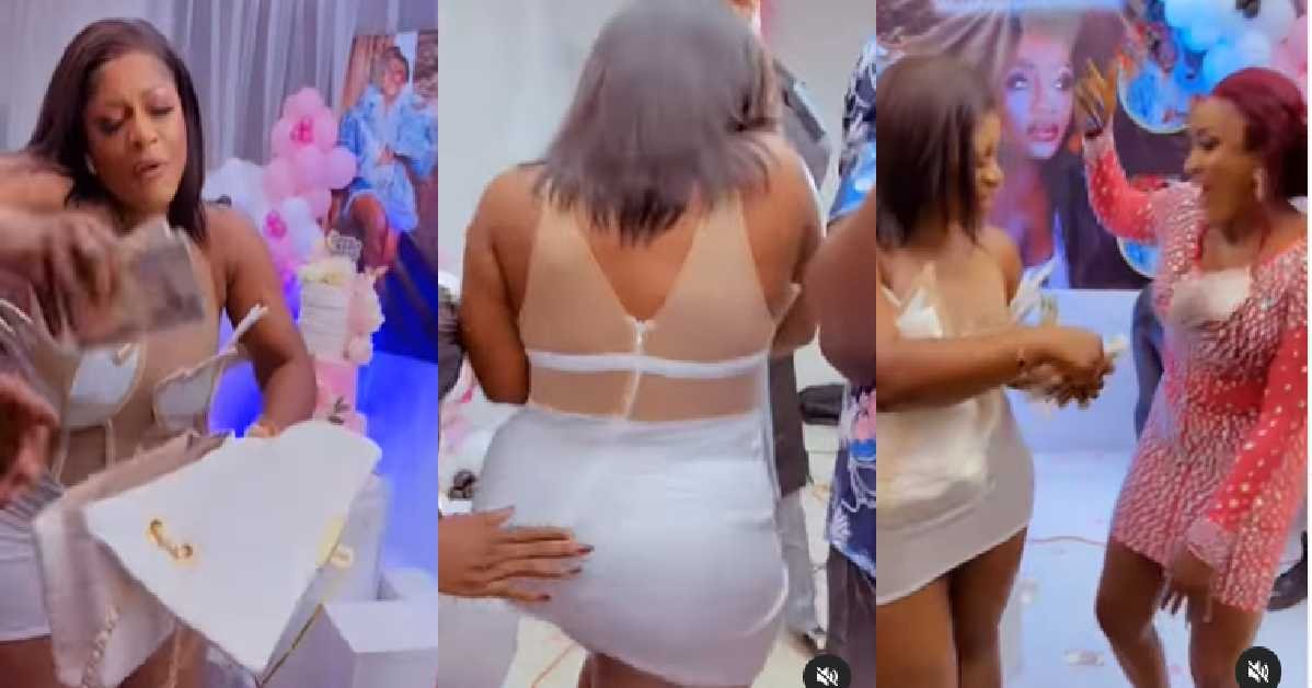 Actress Destiny Etiko Makes It Rain, Shuts Down Lizzy Gold’s Birthday Party (Video)