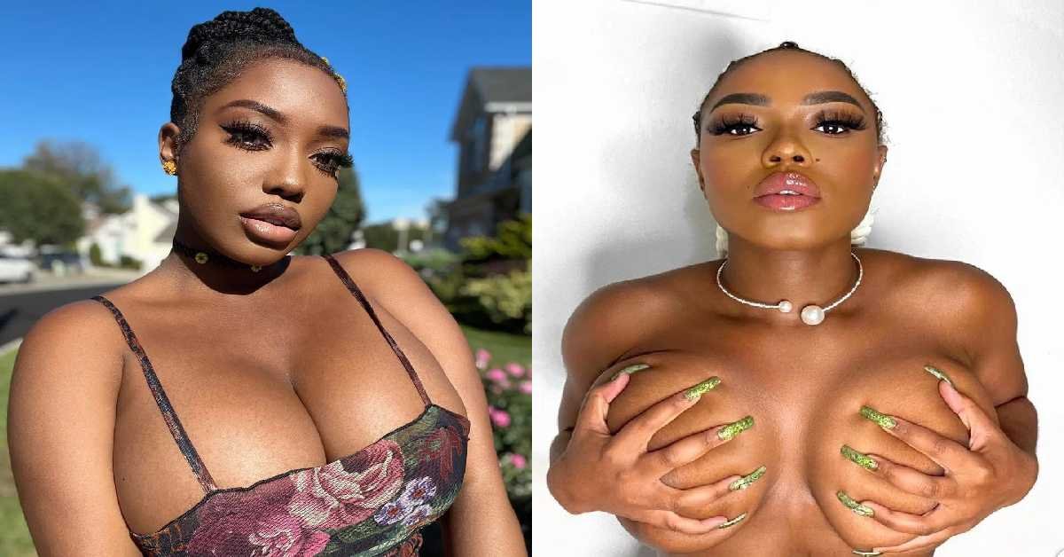 My Milk Factory Needs To Be Kissed” – Lady Shares Sun Kissed Photos Of Her Showing Off Her B00bs (Photos)