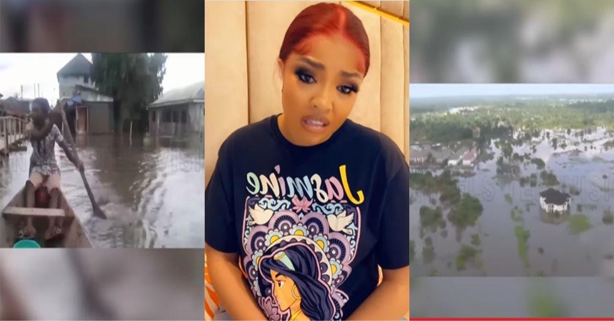 Emotional Video Shows Reality TV Star Nengi Soliciting for Relief Materials to Flood Victims in Bayelsa state